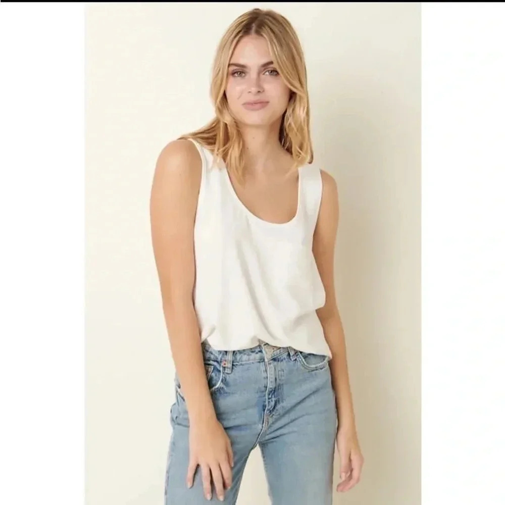 Mittoshop Scoop Neck Tank - Medium NWT